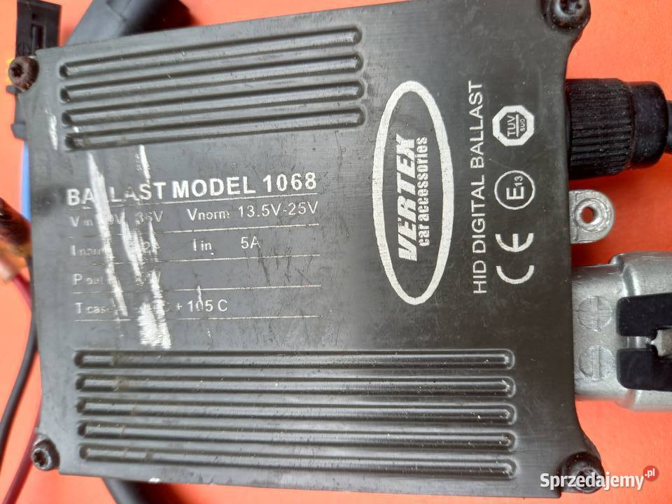 PRZETWORNICA XENON Vertex Ballast Model 1068 Gliwice