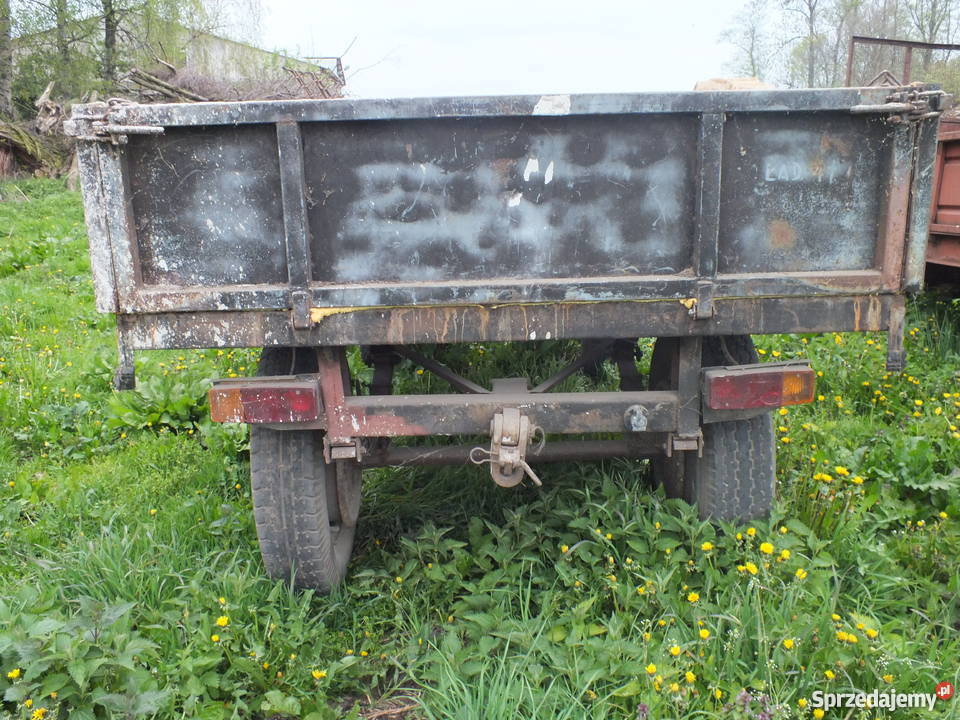 Przyczepa 35 4 tony sztywna wielkopolskie Kostrzyn
