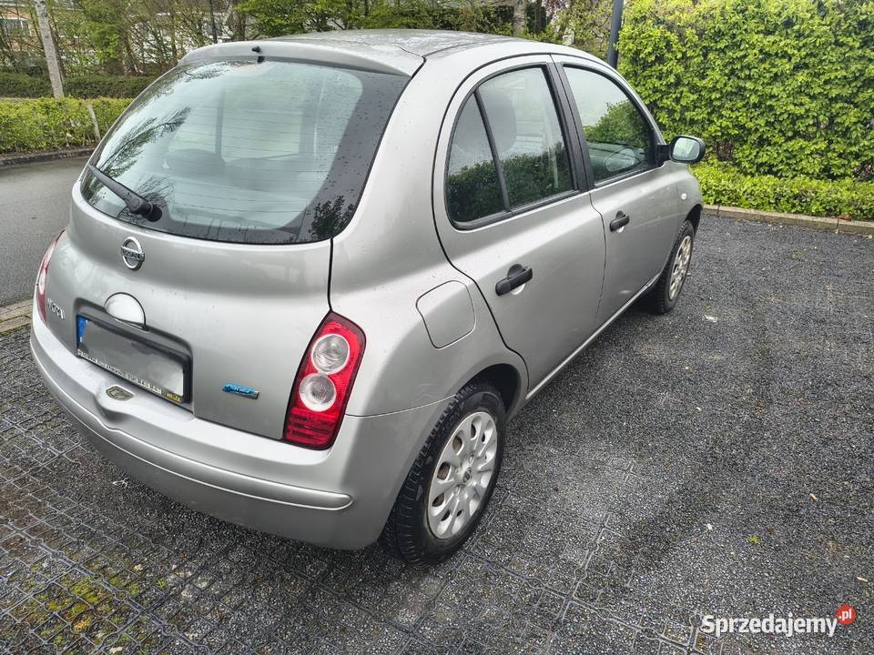 Nissan Micra K12 2009 benzyna mazowieckie
