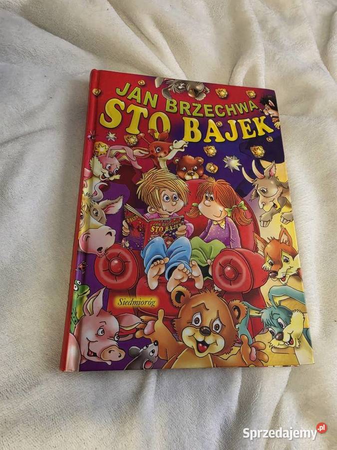 Książka dzieci Sto bajek Jan Brzechwa Książki dla dzieci