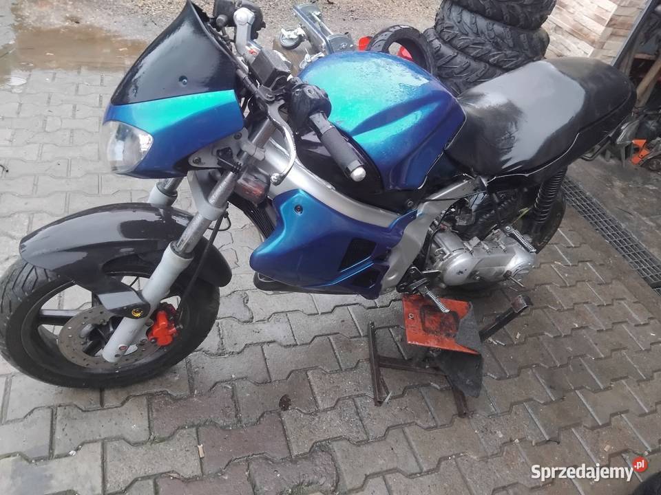 Gilera 50 2t motorower uszkodzony zarejestrowany 17000km małopolskie Konina