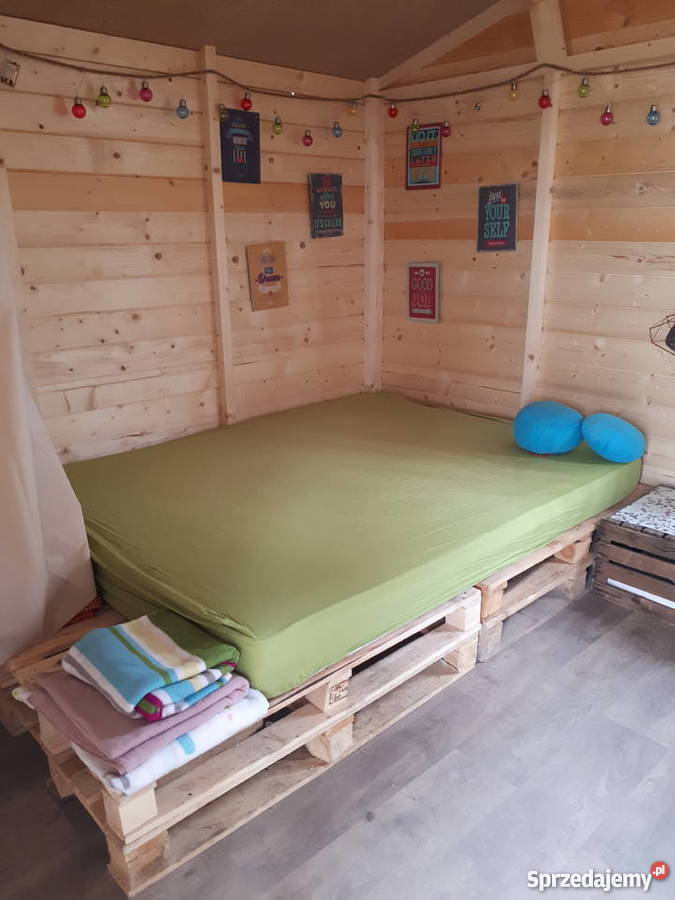 Działka ROD Tarnów z BASENEM TRAMPOLINĄ PLACEM małopolskie
