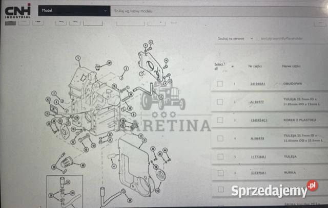 MX110 MX120 MX130 MX135 Case 241068A1 Obudowa Jastrzębniki