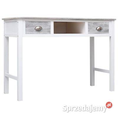 vidaXL Biurko szare 110x45x76 drewnianeSKU284153 Warszawa sprzedam