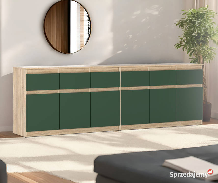 Komoda 240 6 Szuflad Nowoczesna Szafka Sypialnia Elbląg