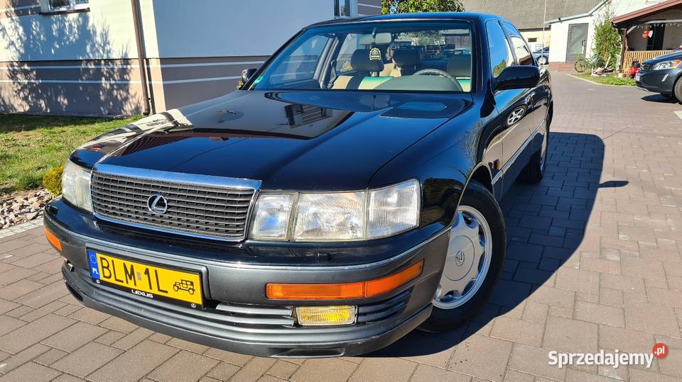 Lexus LS400 UCF10 1UZFE 40L V8 1992r Europa Stan lakier metallic Durlasy