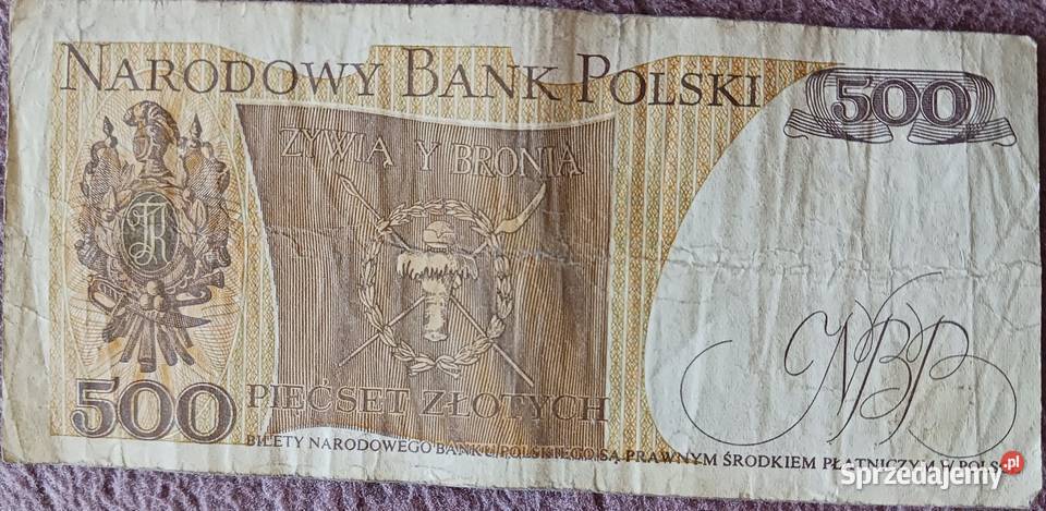 500 T Kościuszko seria EK 1VI1982 r Konin