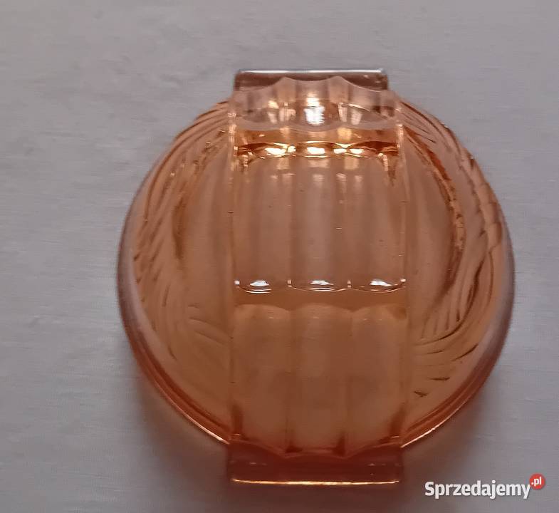 Różowa miseczka art deco Hortensja 460 w Porcelana i szkło