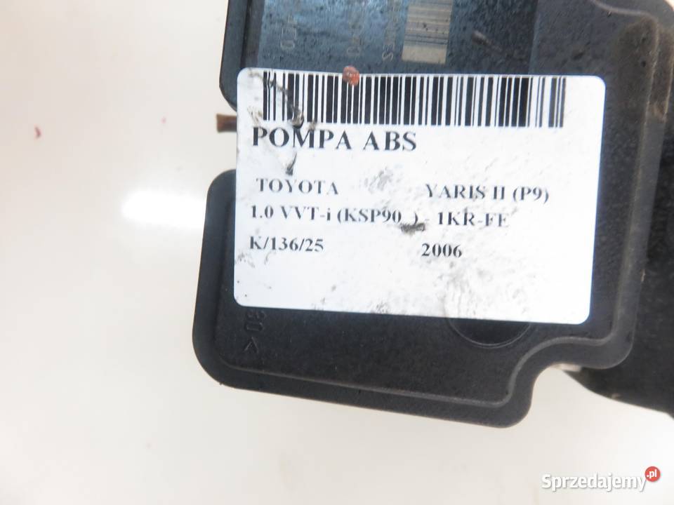 POMPA ABS TOYOTA YARIS II P9 06210907463