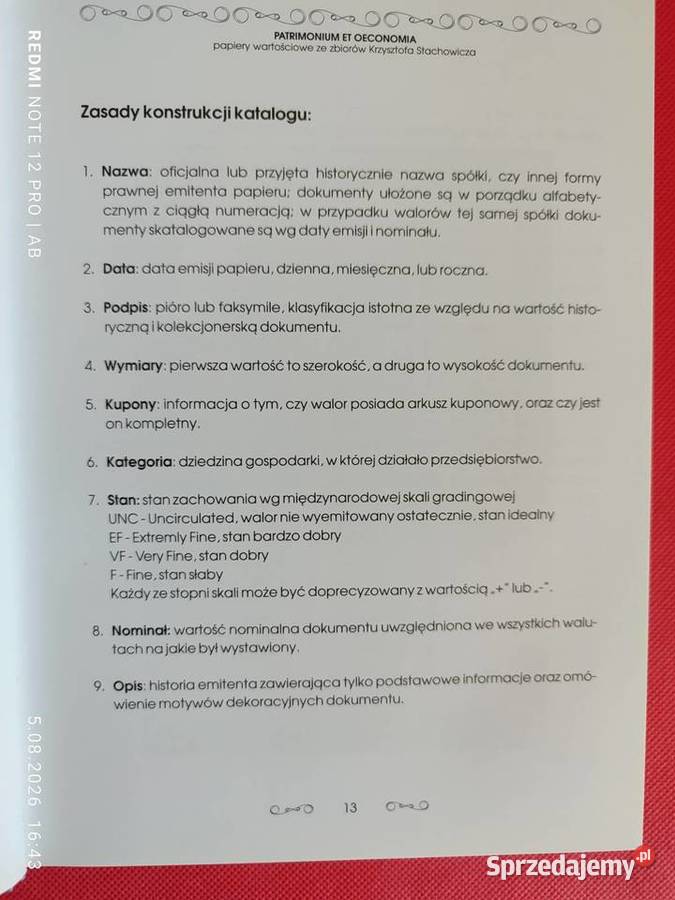 Patrimonium et oeconomia Papiery wartościowe śląskie Katowice