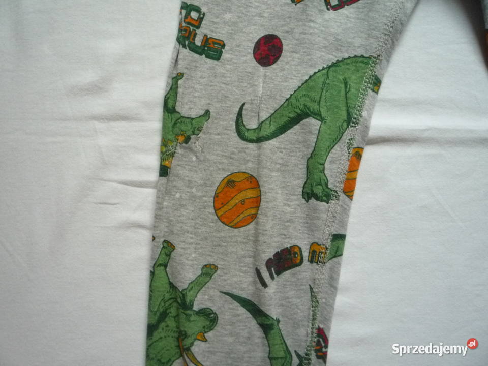 HM r 116122 Piżama Szara Dinozaury Szczecin