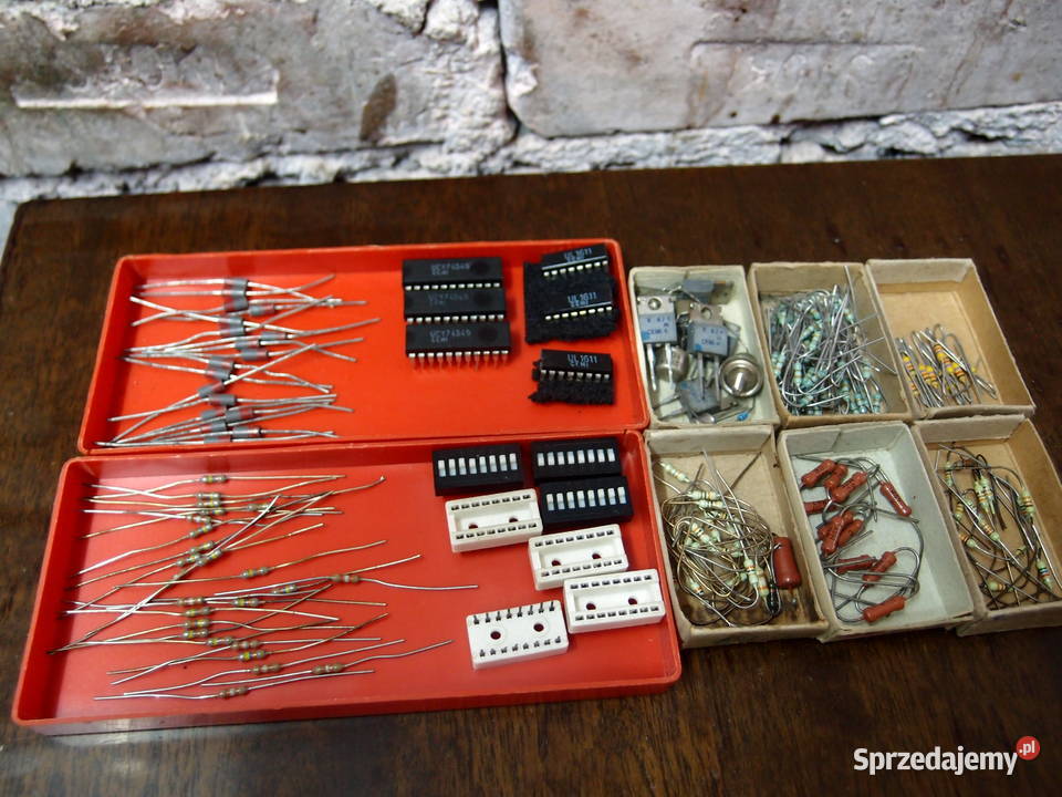 Diody mocy rezystor metalizowany potencjometry Części i akcesoria łódzkie