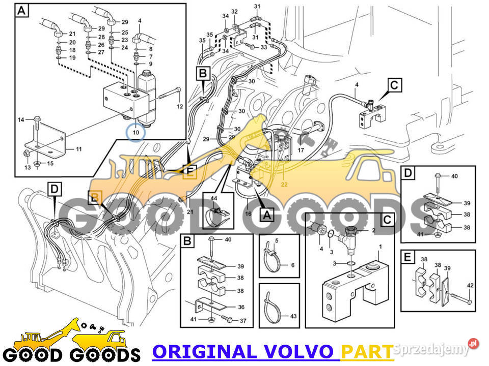 VOLVO ZAWÓR HYDRAULICZNY 11411998 11173166 Władysławów