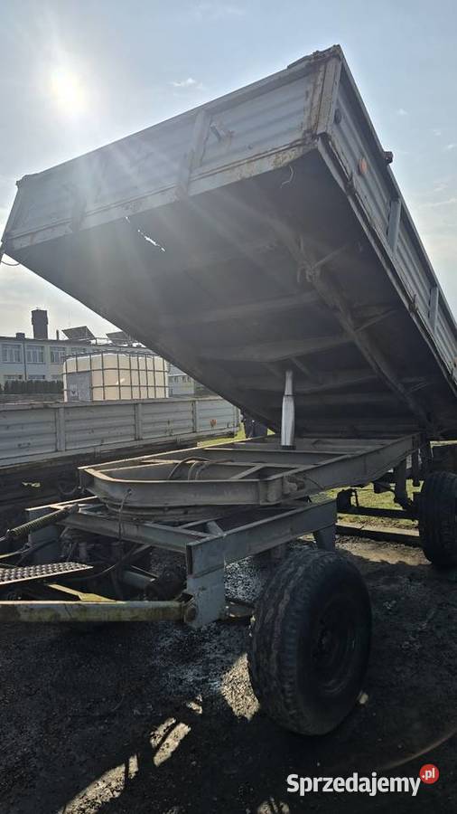 Przyczepa wywrotka d47 zarejestrowana d 732 Przyczepy i naczepy Siedlce