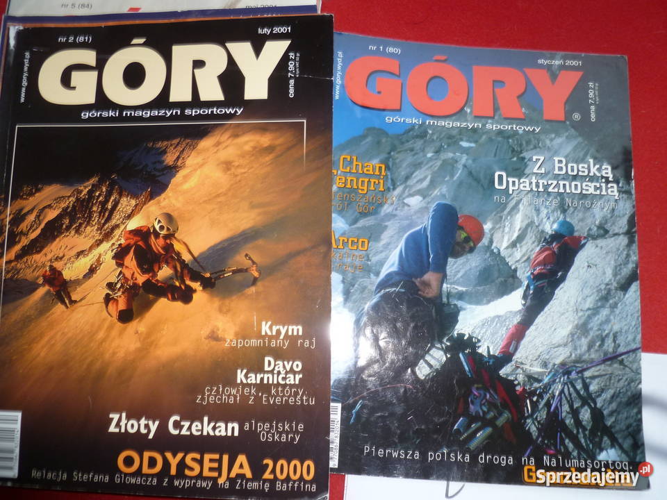 Góry górski magazyn sportowy2001 Kraków