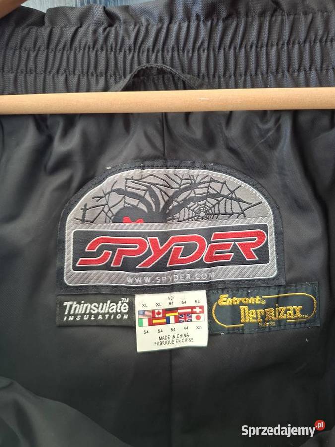 SPYDER Thinsulate Komplet Narciarski Męski Sporty zimowe Kraków