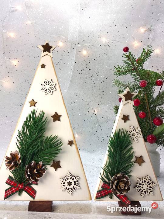 Magia Świąt w dekoracji z drewna dolnośląskie Wrocław