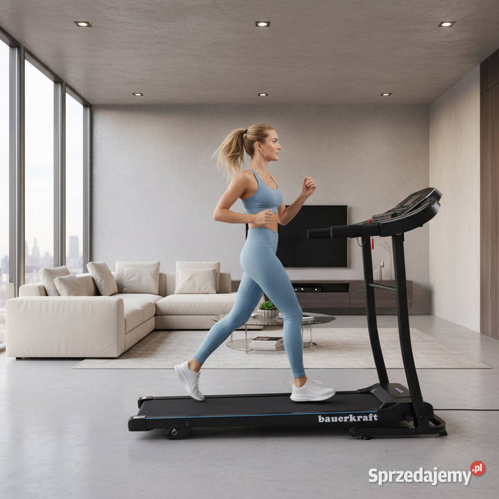 Bieżnia elektryczna domowa z uchwytami składana Poznań