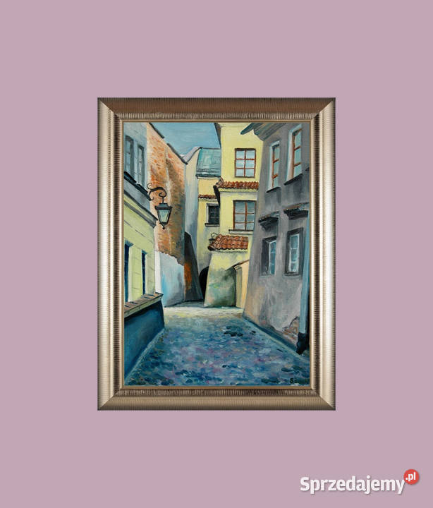 Obraz olejny Lublin Ku Farze Wyposażenie wnętrz