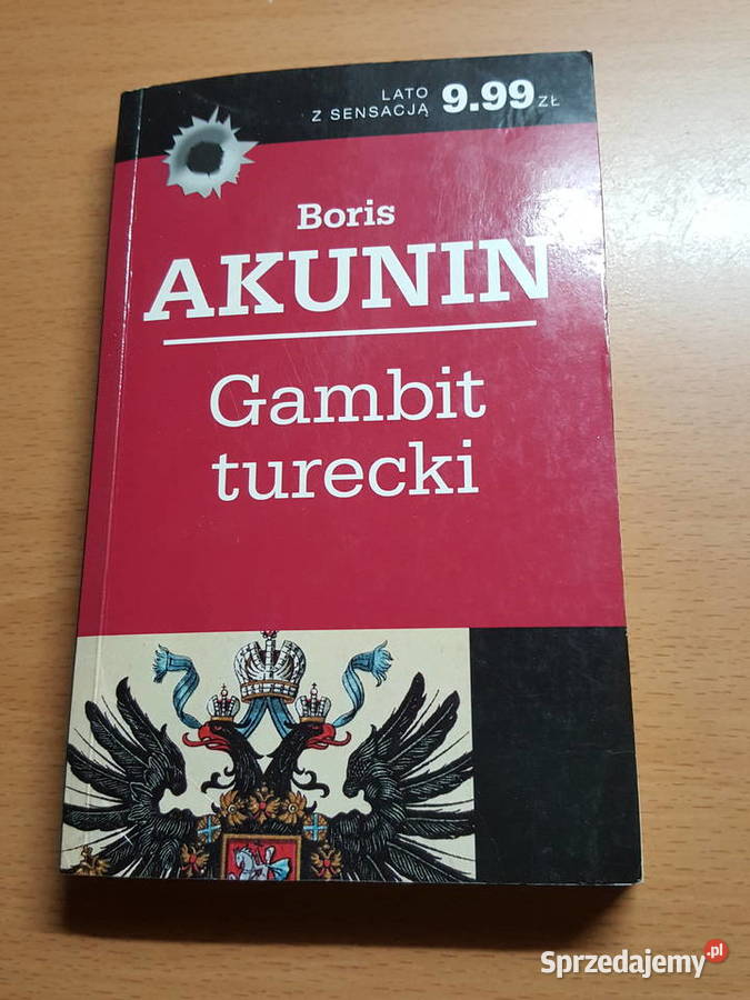 KSIĄŻKA "Gambit turecki", Boris Akunin, kryminał