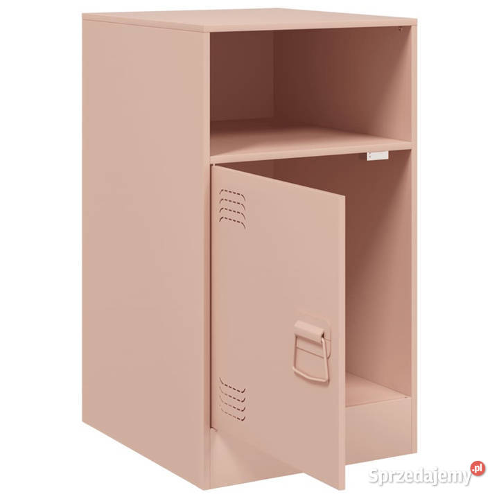 Szafka nocna różowa 345x39x62 stal WM841765 Warszawa