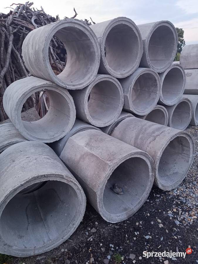 Kręgi i pokrywy betonowe 120x60 Kopanie Skrzydłowice