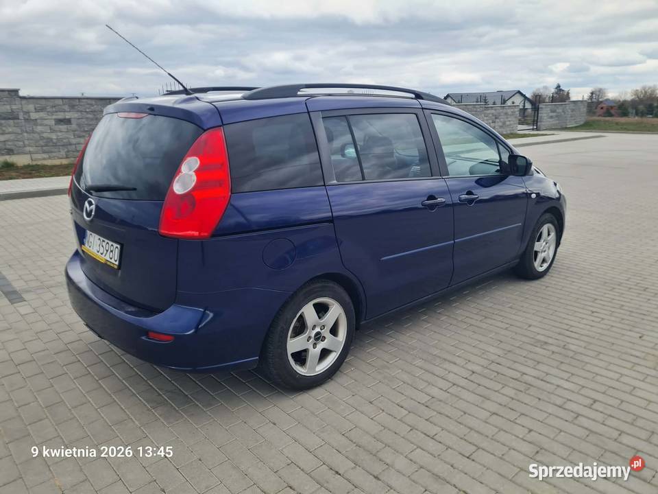MAZDA 5 sprawna z GAZEM manualna Grajewo