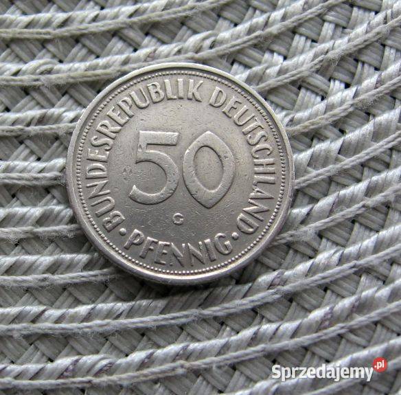 Niemcy 50 fenigów 1950r G Kalisz