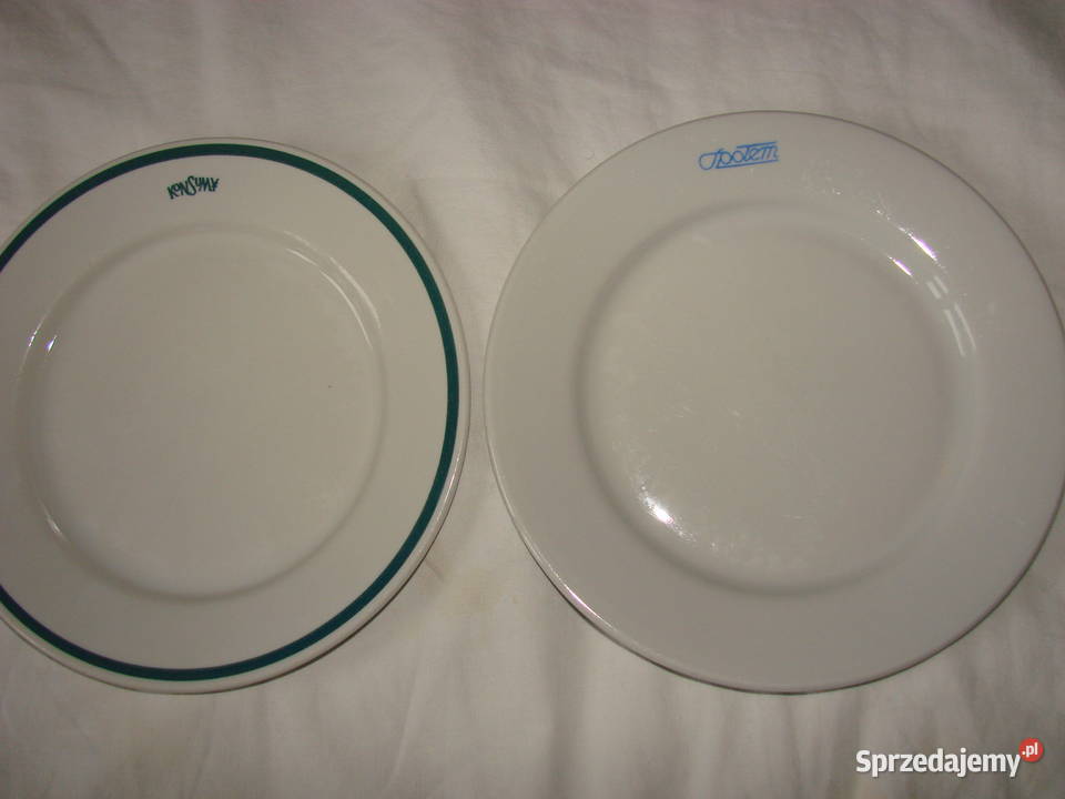 Konsumy Społem talerz obiadowy Lubiana PRL Pruszcz Gdański