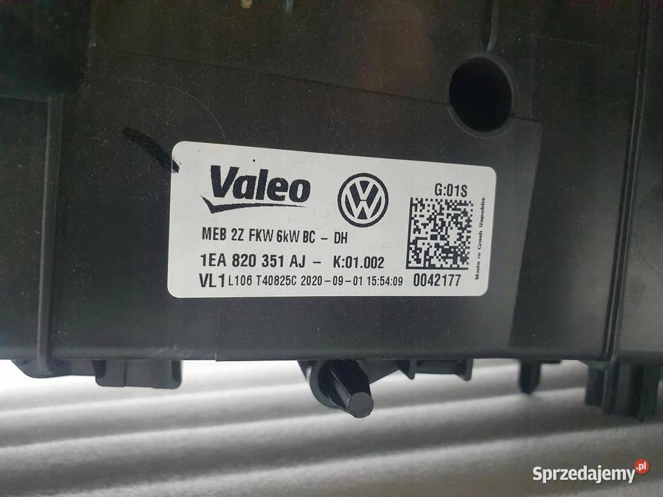 NAGRZEWNICA VW ID3 KOMPLETNA EUROPA 1EA963581