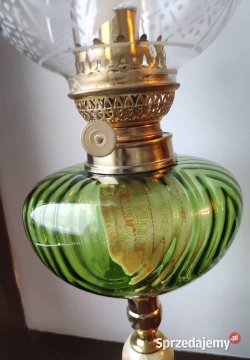 Stara francuska lampa naftowa 771