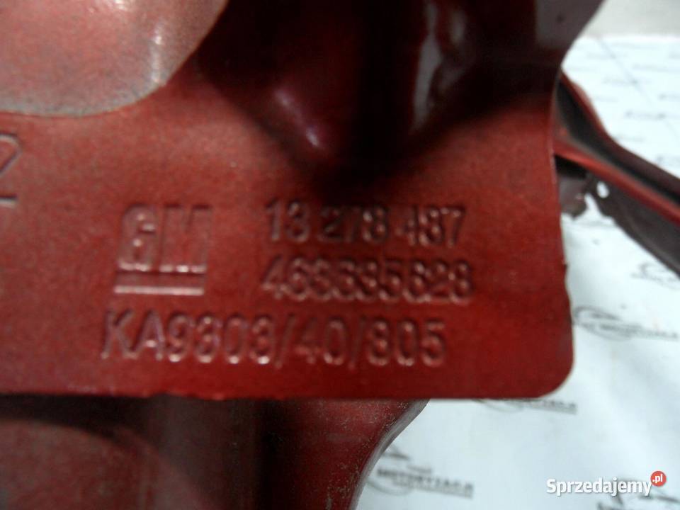 OPEL MERIVA B 12r okular wzmocnienie pasa prawy