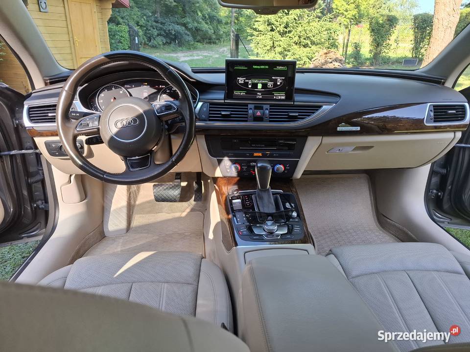 AUDI A7 Sline Jasna skóra44Zadbany warmińsko-mazurskie Olsztyn