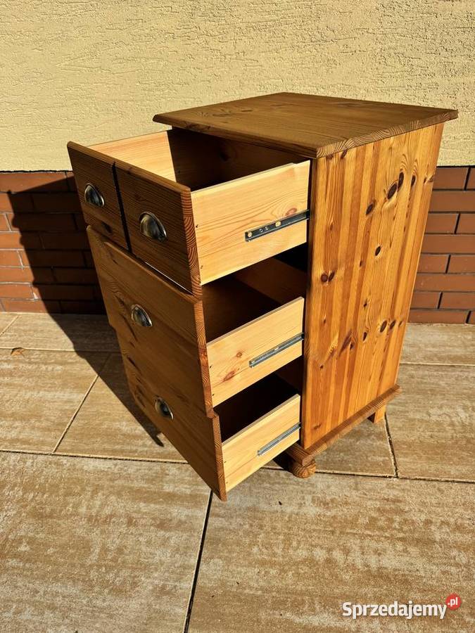 Szafka drewniana apteczna sosnowa komoda mazowieckie Garwolin