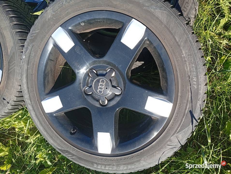 Koła Audi R17 5x112 21555 alufelgi z oponami Korsze