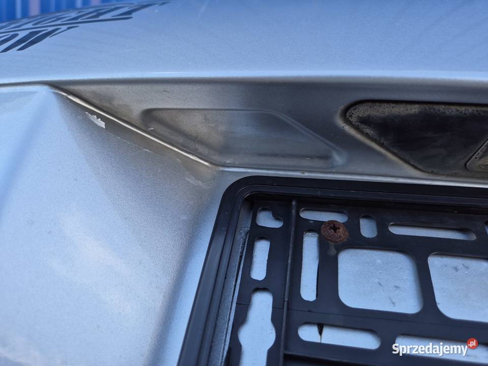KLAPA BAGAŻNIKA AUDI A4 B6 SEDAN LY7W SREBRNA Klapy bagażnika Działoszyce