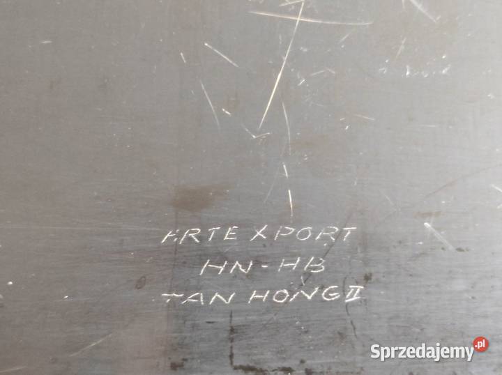 Artex Port Hanoi tacka patera talerz czarna laka Kielce