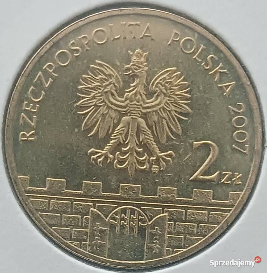 2 Miasta Polskie Słupsk 2007 r mennicze holder Konin