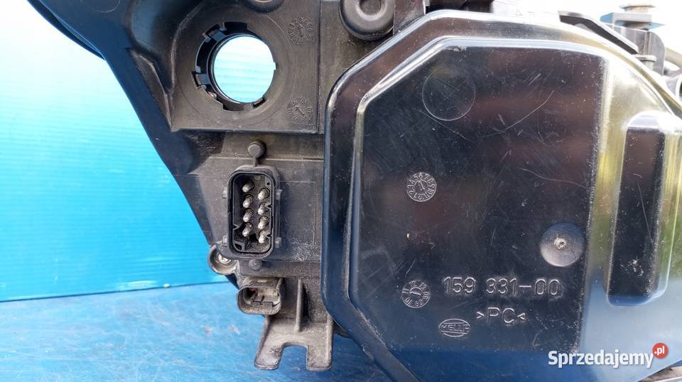 LAMPA LEWY PRZÓD EU XENON BMW 5 E60 E61 osobowe Lampy przednie Nowy Tomyśl