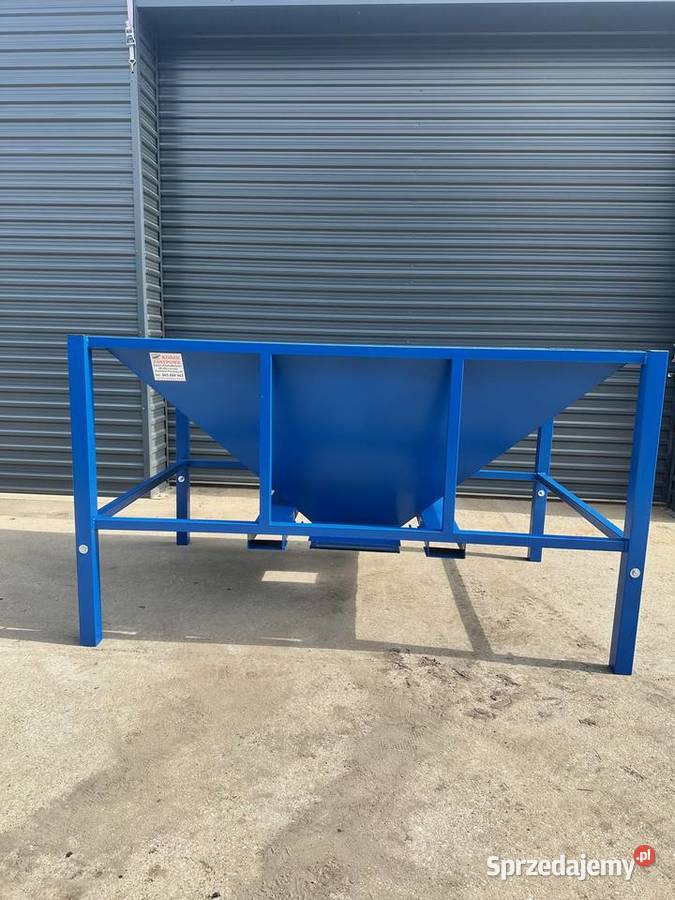 Kosz Kontener zasypowy paczkarka zasobnik 19m3 Niedrzew Pierwszy