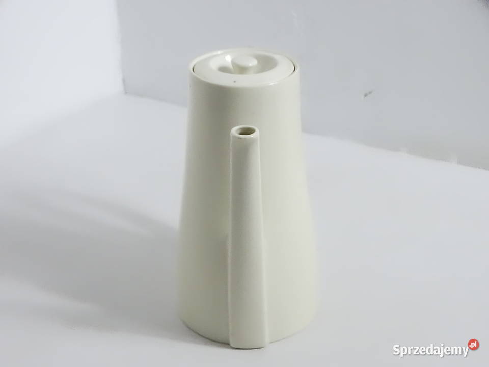 Designerski dzbanek imbryk Vintage PRL Modernizm Biłgoraj