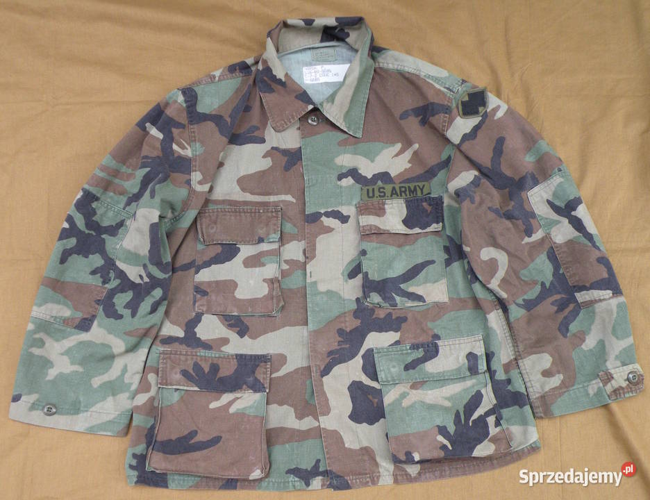 Bluza BDU woodland large short NYCO obszyta 92r Wrocław