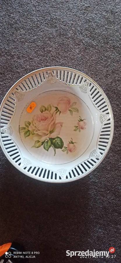 Patera misa z ażurem Subtelne Róże pomorskie Gdańsk