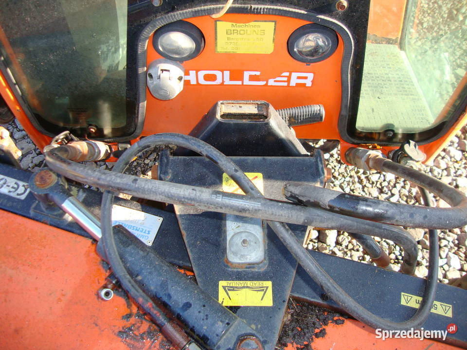 Holder C 130 ciągnik komunalny Czaplinek