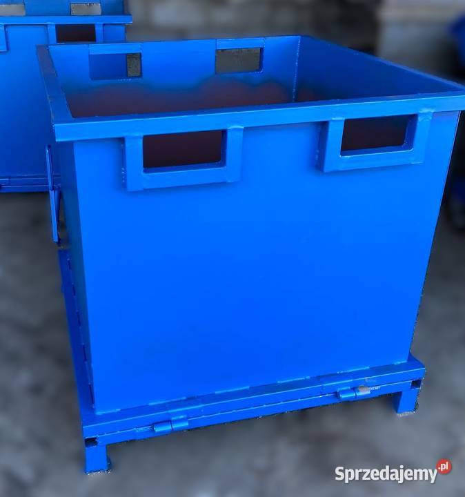 Kontener z otwieranym dnem 1 m3 kontener Niedrzew Pierwszy