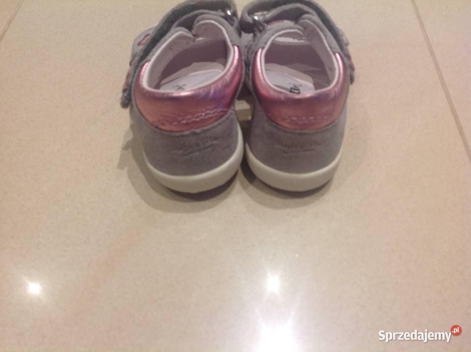 Sandałki Skórzane Dziewczynki SUPER FIT r 21 dziewczynka Nowa Sól