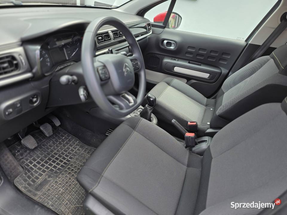 Citroen C3 12 PureTech 82 60 kW 2017 37 000 manualna małopolskie Zgłobice sprzedam