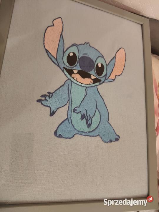 Obraz ręcznie haftowany Kokoszkowy sprzedam