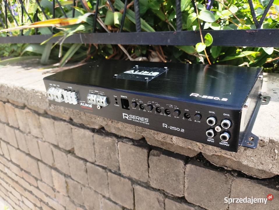 Wzmacniacz samochodowy 2 kanałowy Audio System Ilość kanałów 2 Wzmacniacze
