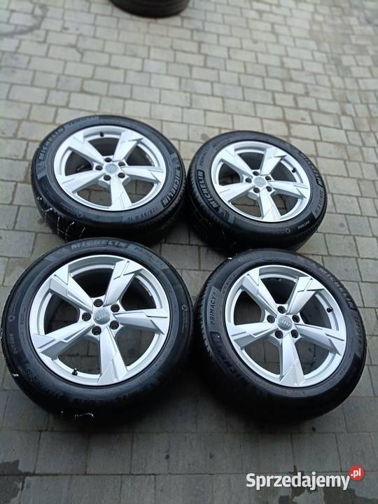 Alufelgi Audi 5x112 ET39 18 z oponami Michelin Elbląg